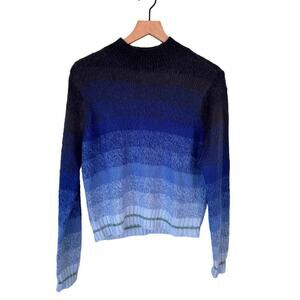 American Eagle Women's Blue Hombre Sweater Size Medium